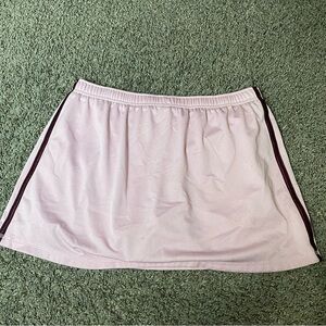 Elegant Light Pink Mini Skirt